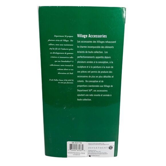 Department 56 Christmas In The Forest Village Accessory Retired 2006 Item 53178 - Picture 3 of 9